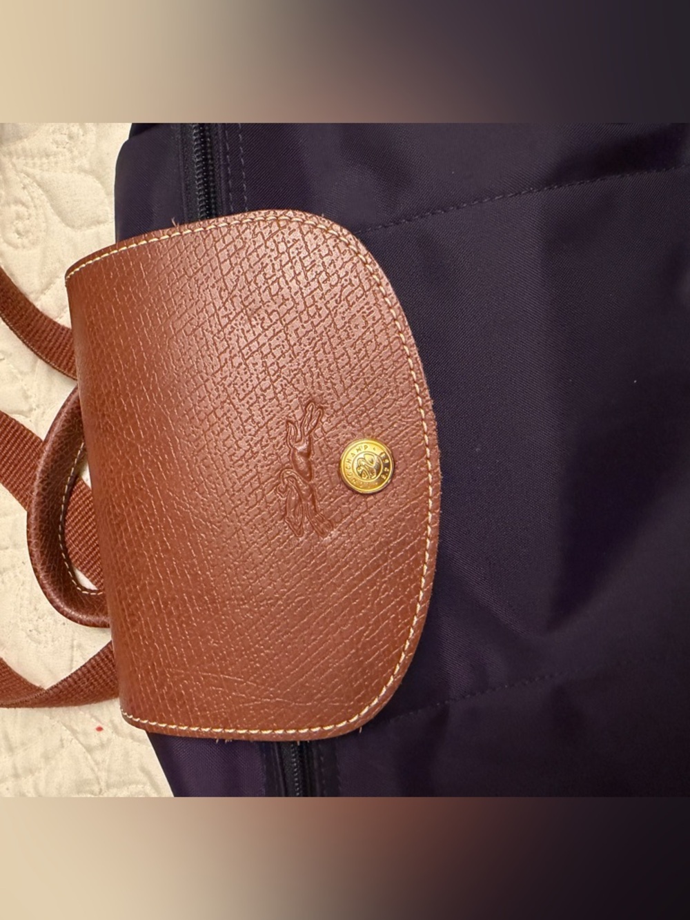 Longchamp Le Pliage backpack (Purple) - Picture 3 of 10